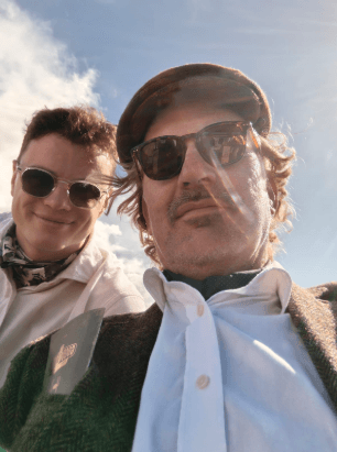 Toby and Billy Tudor-Williams, founders of Stone Cycle